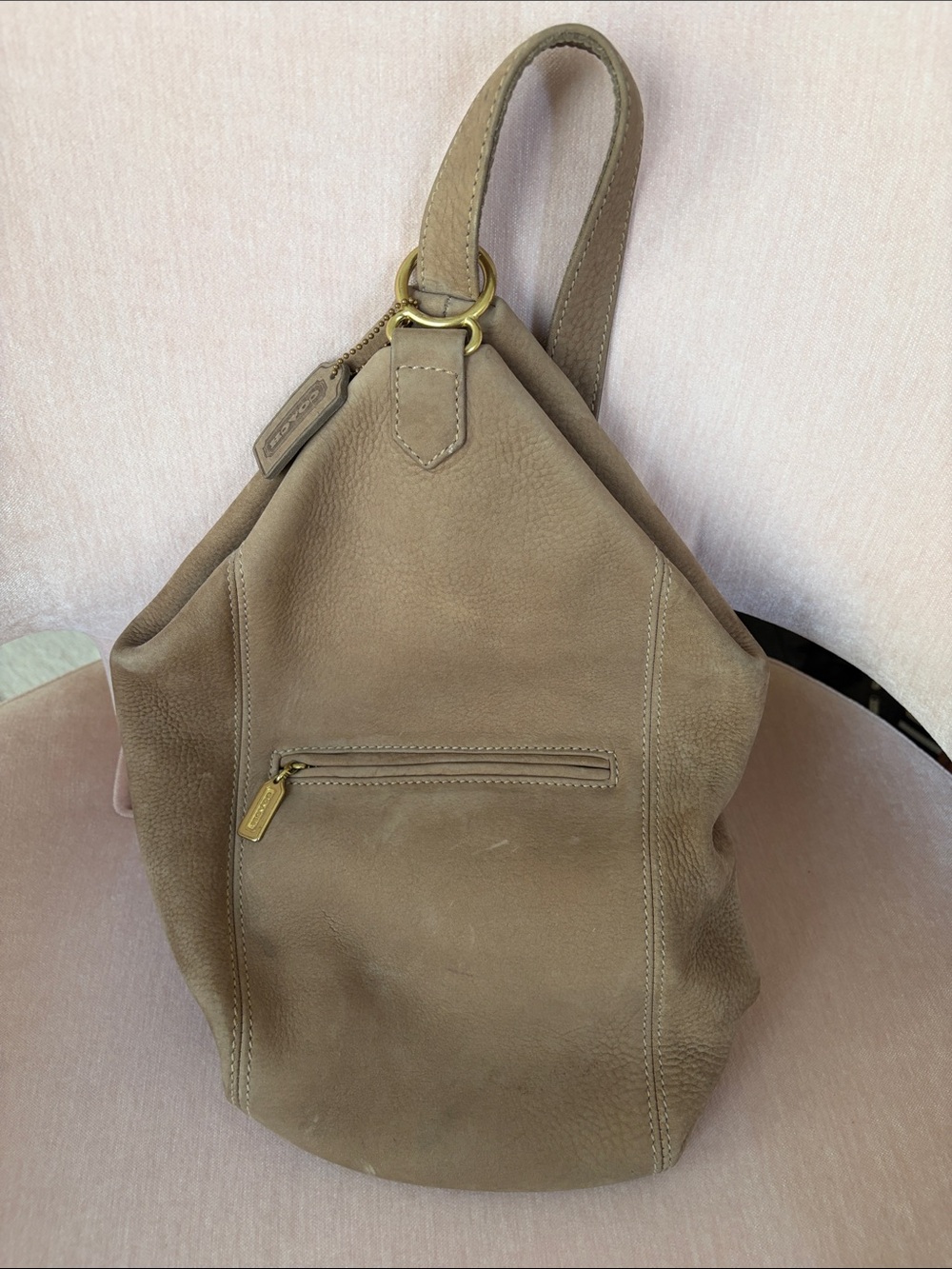 Vintage Coach Sonoma Flat Pack Sling Bag